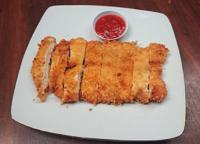 cara membuat chicken katsu