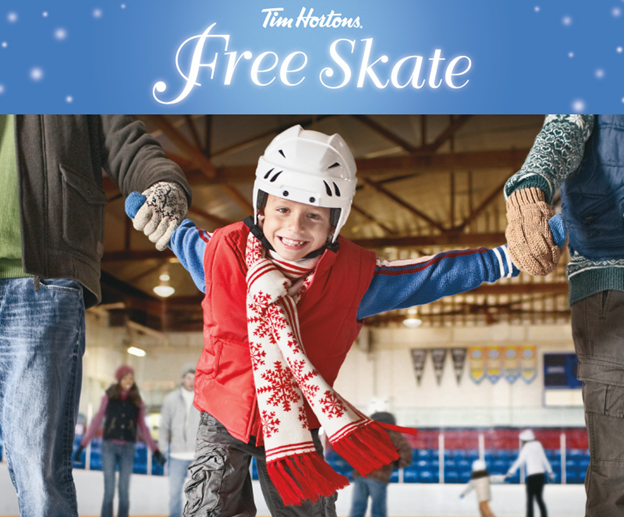 Tim Hortons Free Skating Schedule