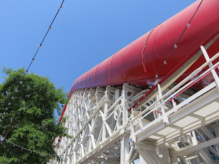 Incredicoaster Red Tunnel Disney California Adventure Disneyland