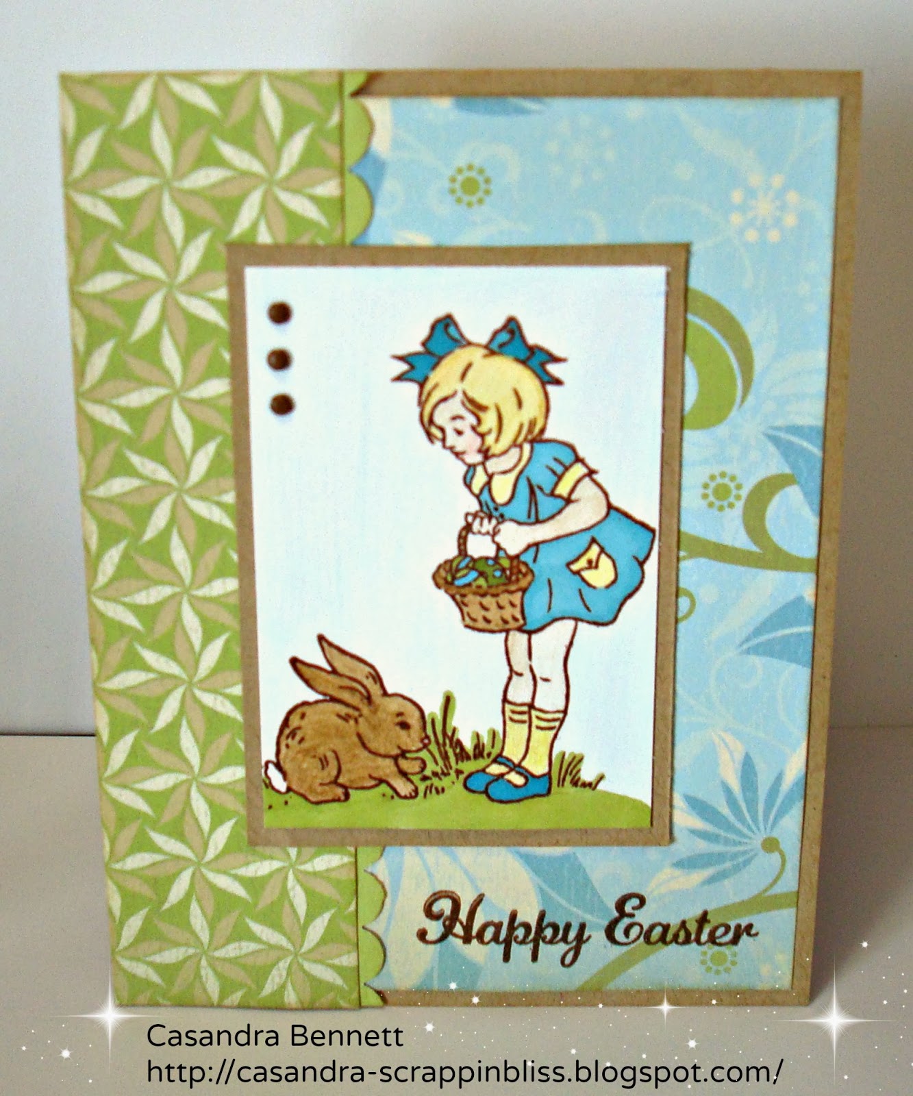 scrappinbliss: CMCC#8 Easter Card