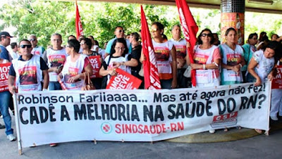 Resultado de imagem para Após 36 dias, servidores da saúde estadual decidem encerrar greve