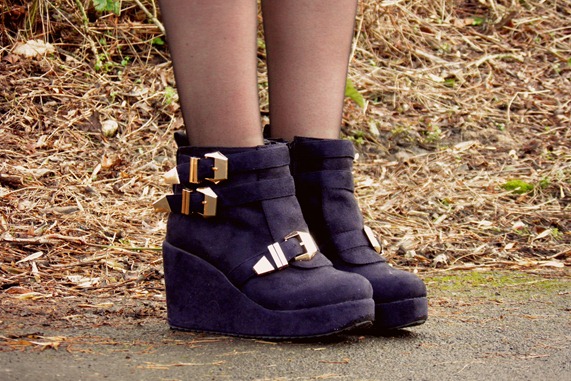 chicnova buckle boots