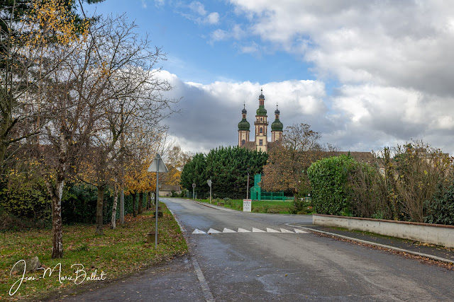 Abbatiale d'Ebersmunster… les tours, vues de l'est.