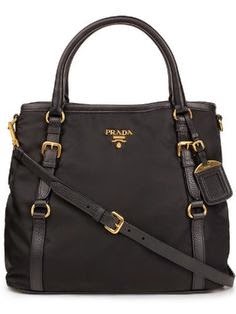 ... UK Official Prada fashion Black Leather Handbags best price FUGnU3ck