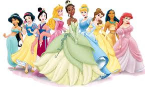 princesa tiana con princesas disney