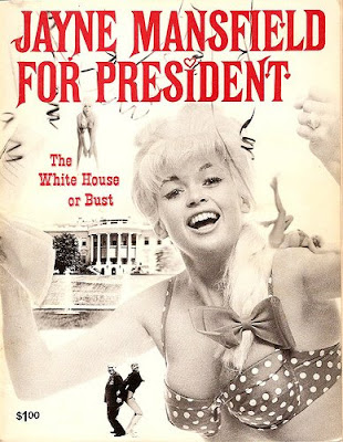 Jayne Mansfield's spoof on the 1964 Presidential Election