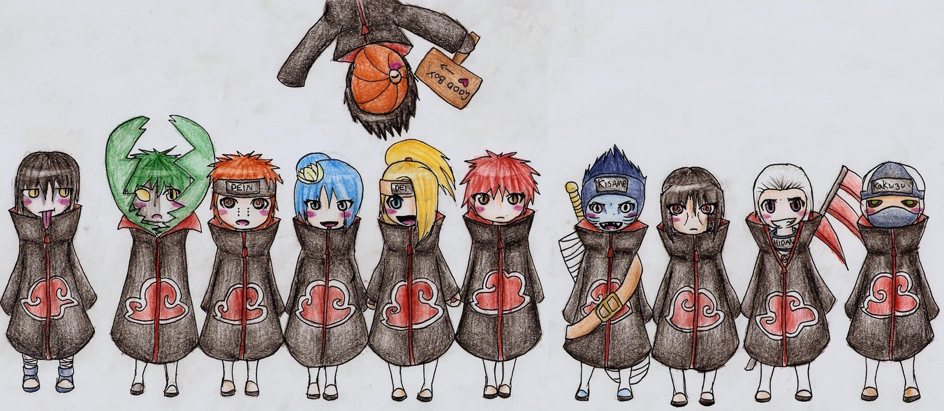 Naruto Wallpaper Akatsuki Chibi