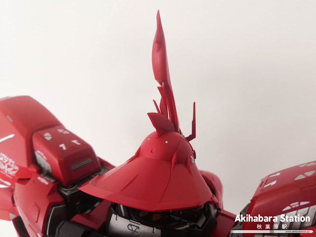 Review de Metal Structure MSN-04 Sazabi, Tamashii Nations.