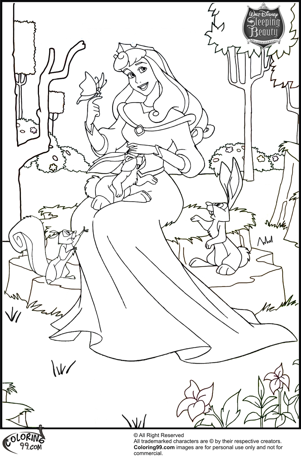 Download Disney Princess Aurora Coloring Pages | Minister Coloring