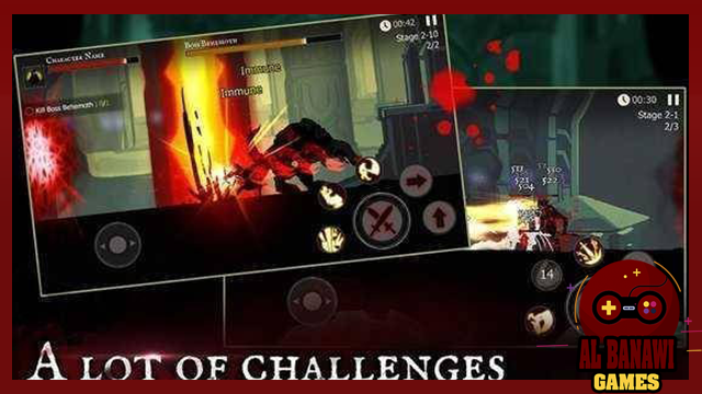 تحميل لعبة القتال Shadow of Death APK اخر اصدار للاندرويد من الميديا فاير