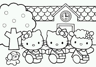 Dibujos de Hello Kitty para Pintar, parte 1