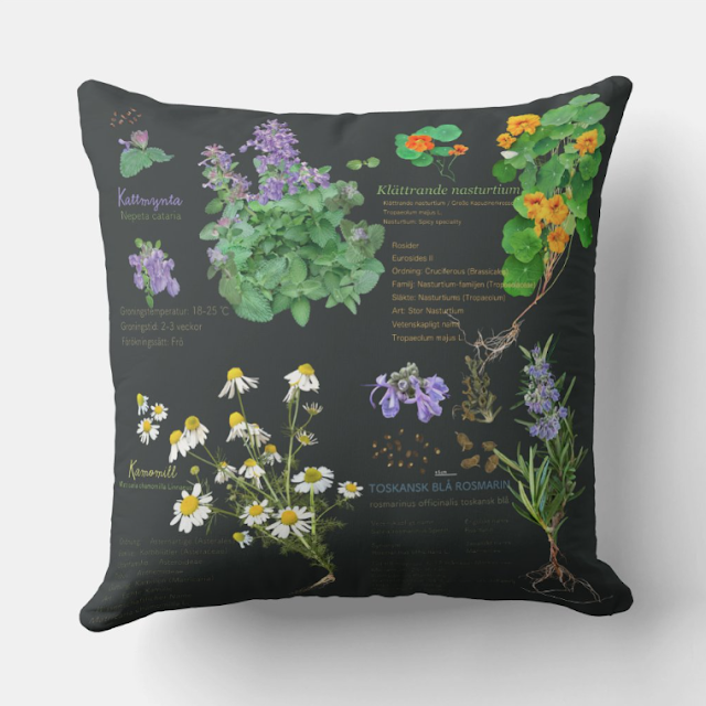 gardener's herbal nap time cushion.