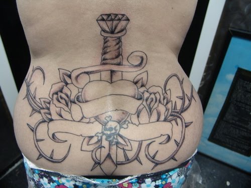 snake-with-dagger-tattoos-design. Rate this tattoo. Skull Dagger Tattoo