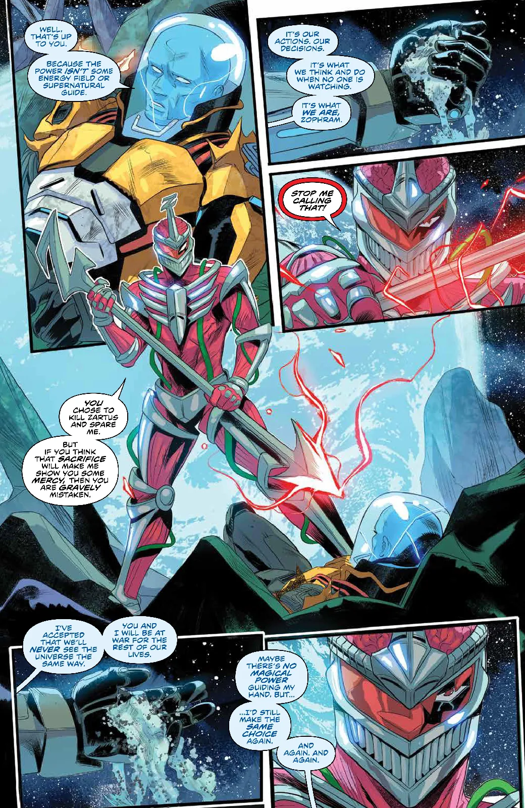 Power Rangers #16 Interior Art 2