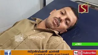 സ്ഥാനാര്‍ത്ഥിക്ക് പോലീസ് മര്‍ദ്ദനമേറ്റതായി പരാതി