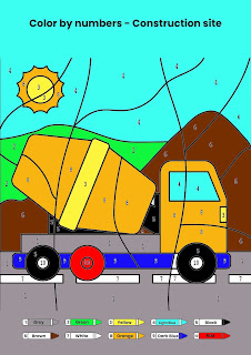 paint by number construction vehicles, construction coloring page, construction coloring pages pdf, free printable construction coloring pages, printable coloring pages construction, construction site coloring page @momovators