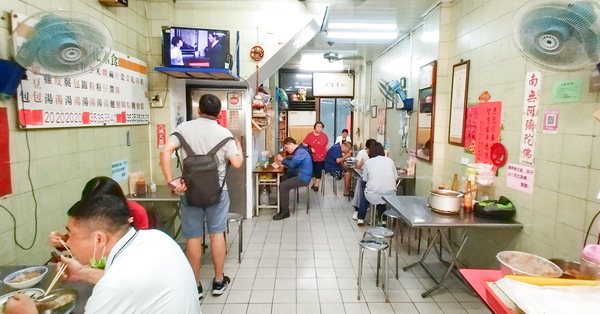 彰化市彰化素食素圓菜圓豆包湯，長安街銅板美食，近彰化車站