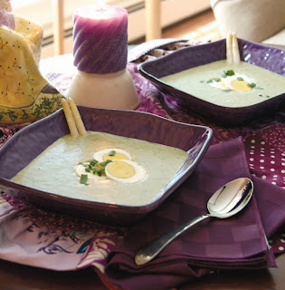 Asparagus, Potato, and Herb Soup Recipe