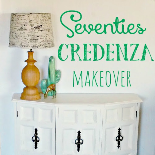 Seventies Credenza Makeover