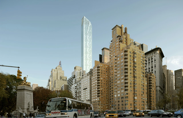 Photo of One57 tower as seen from the Columbus circle