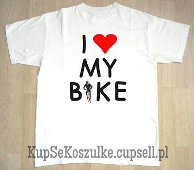 koszulka i love my bike