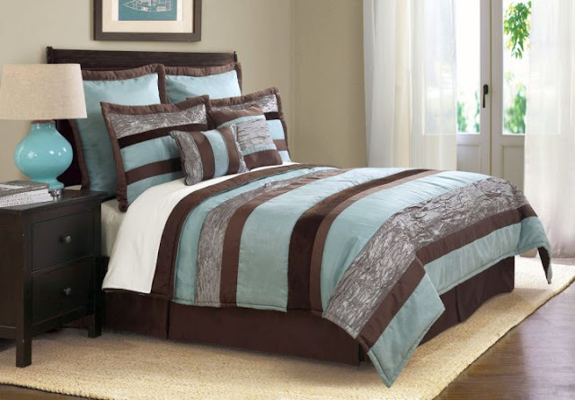 New Blue and Brown Bedroom Decorating Ideas10