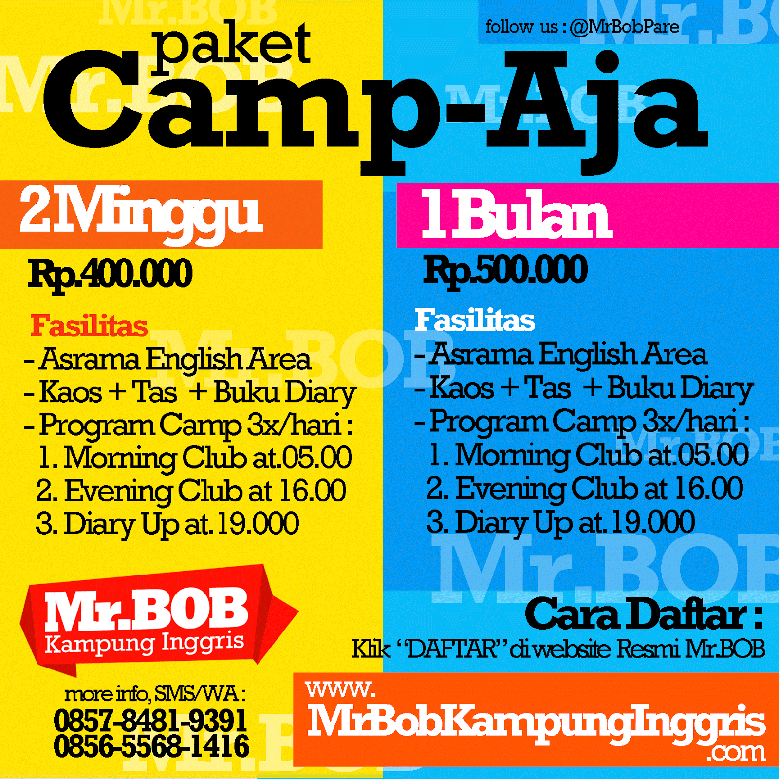 kampung inggris pare kediri paket camp aja 2016