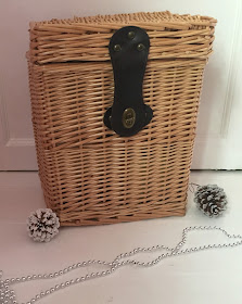 Tall Wicker hamper from Prestige