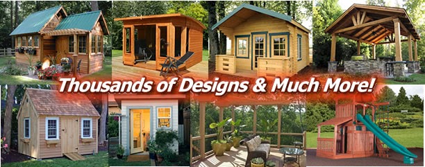 Craftsman Style Garden Shed Plans