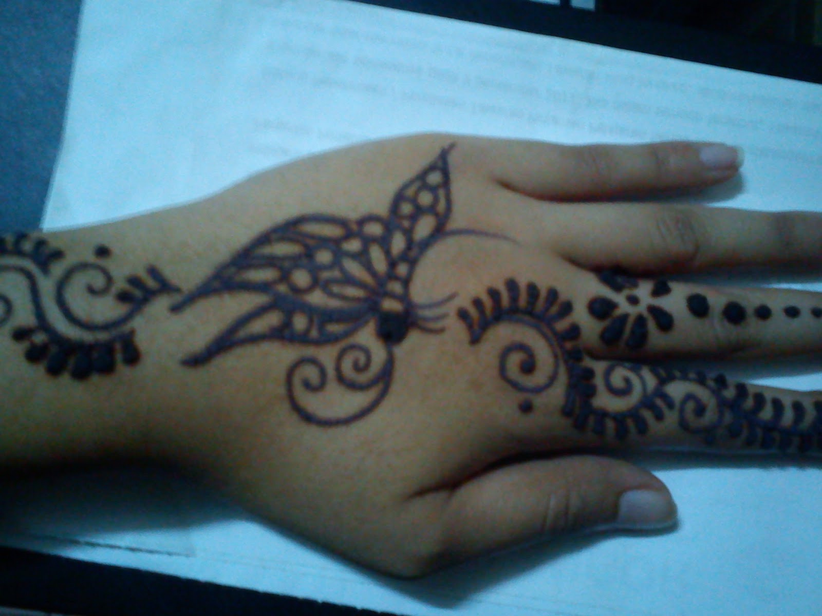  Gambar Hena Bunga 65 gambar motif henna pengantin tangan 