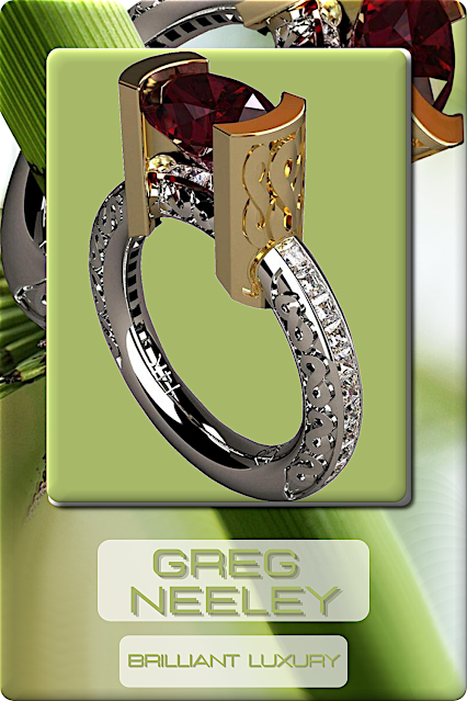 ♦Greg Neeley Jewelry Art Design #gregneeley #jewelry #jewelrydesign #brilliantluxury