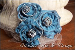 blue pin zipper 130