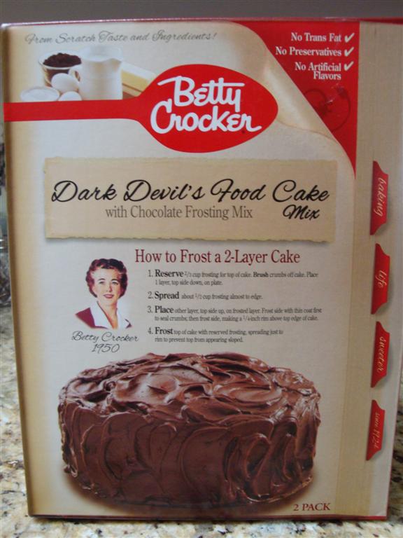 a vintage mom: Vintage Betty Crocker Cake Mix!!