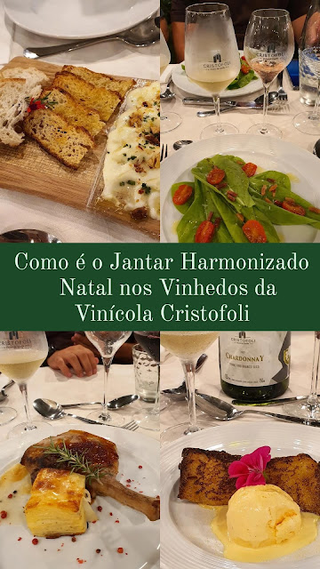 Jantar Harmonizado Vinícola Cristofoli