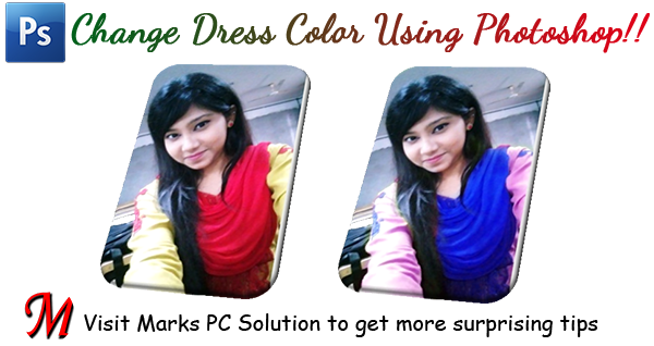 Change the Color of Dress using Photoshop