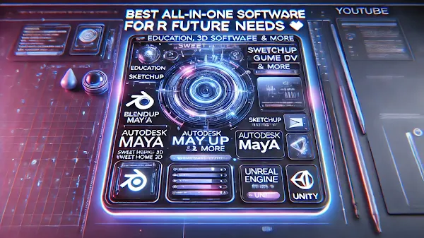 Best All-in-One Software for Future Needs 🚀 | Education, 3D Modeling, Game Dev & More