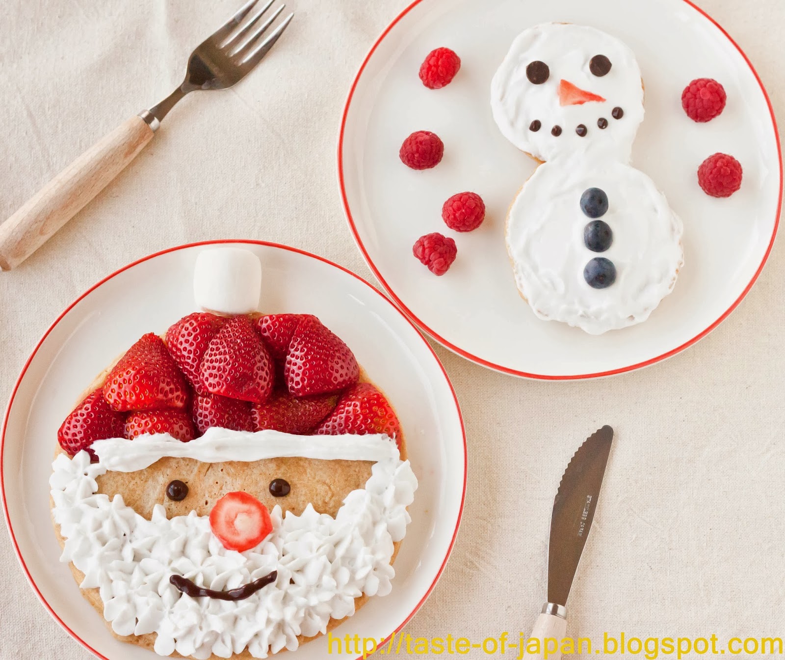 Snowman vegan Claus and with  Taste With a Santa how Japan: (Vegan to of make water Life pancakes Pancakes!