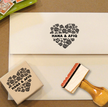Hannah Sytieh : Stamp Card untuk Card Wedding or Business