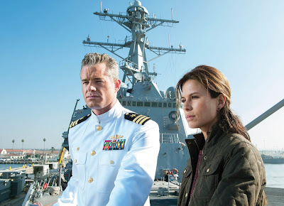 Eric Dane and Rhona Mitra in The Last Ship Season 1