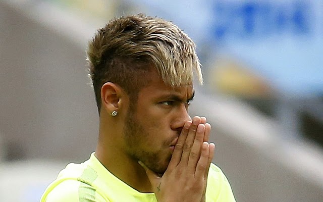 Neymar Hairstyle 2014 World Cup ~ Fc Barcelona Photo