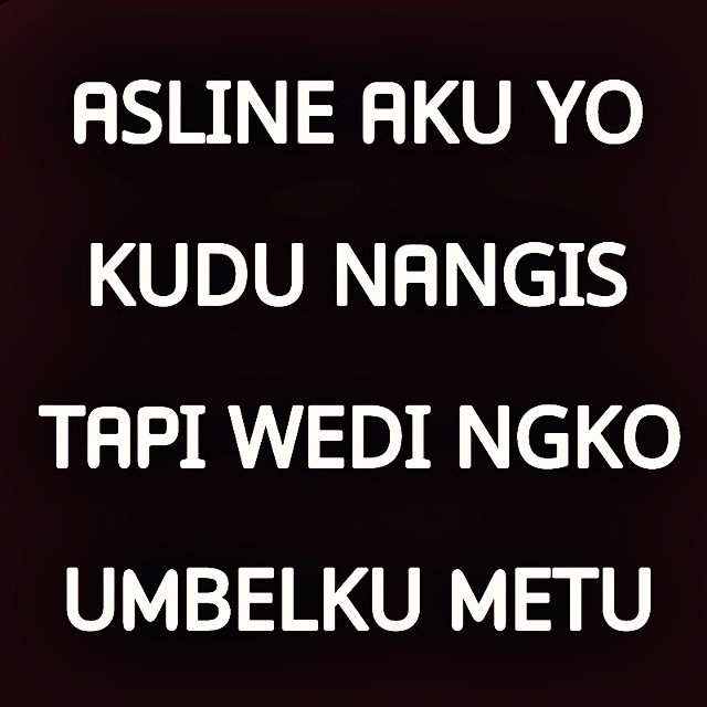 Gambar DP BBM Kata Kata  Lucu  bahasa  Jawa 