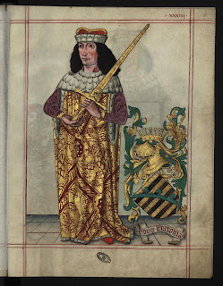 Fólio 34r: O duque da Saxônia.