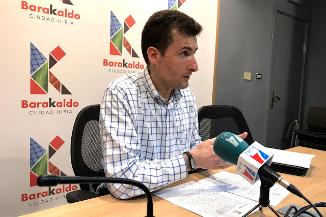 El concejal de Alcaldía, Gorka Zubiaurre (PNV)