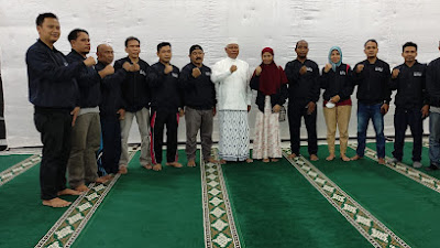Dilepas Bupati Sukiman, Kontingen PWI Lotim Siap Ikuti Porwanas 13 di Kota Malang