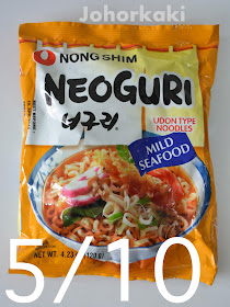 Nong Shim Neoguri Mild Seafood Udon Type Noodles