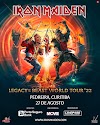 Ingressos: Iron Maiden em Curitiba / Pedreira Paulo Leminski - 27 de Agosto
