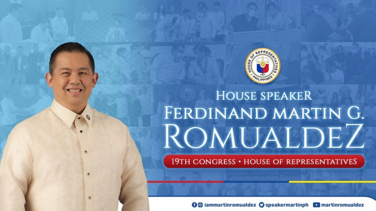 House Speaker Ferdinand Martin G. Romualdez