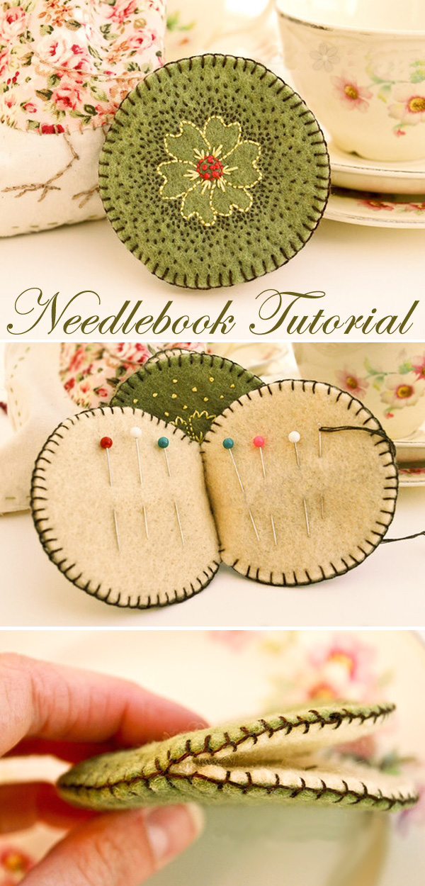 Tutorial: How to Make a Needlebook