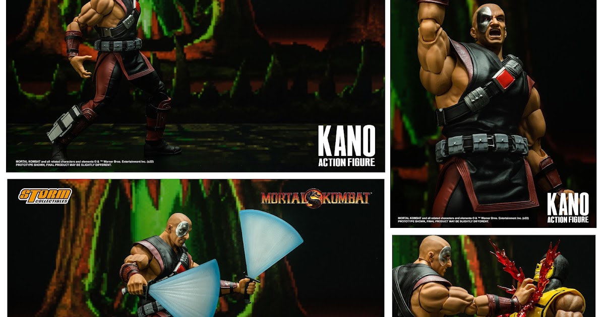 Mortal Kombat VS Series Kano 1/12 Scale BBTS Exclusive Figure