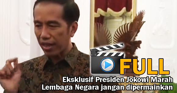 Jokowi Marah Besar